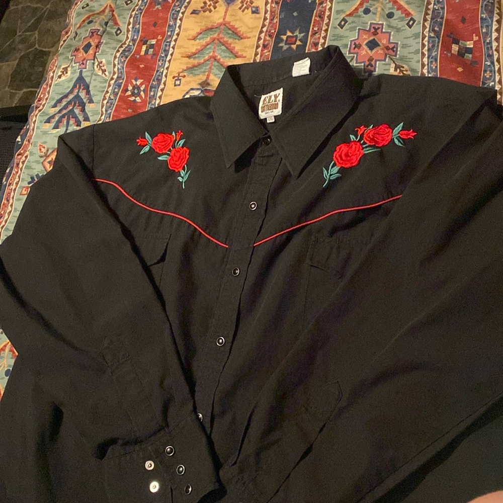 Mens western shirt